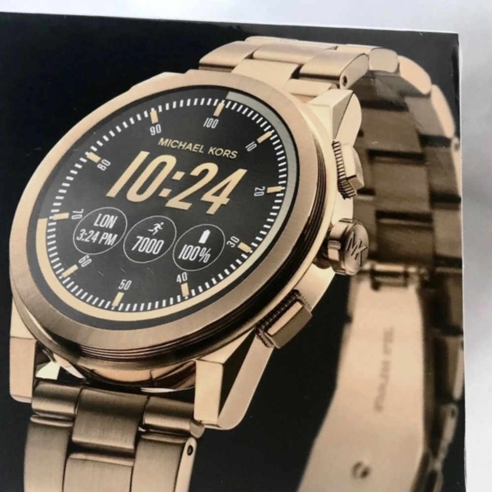Michael Kors Grayson Smartwatch gold time - Picture 5 of 8